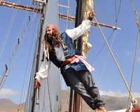 Pirate ship "Pedra Santaña"